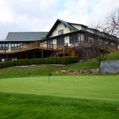 Camens Commercial Architecture Firms in Adirondacks Golf Clubhouse Hole 1