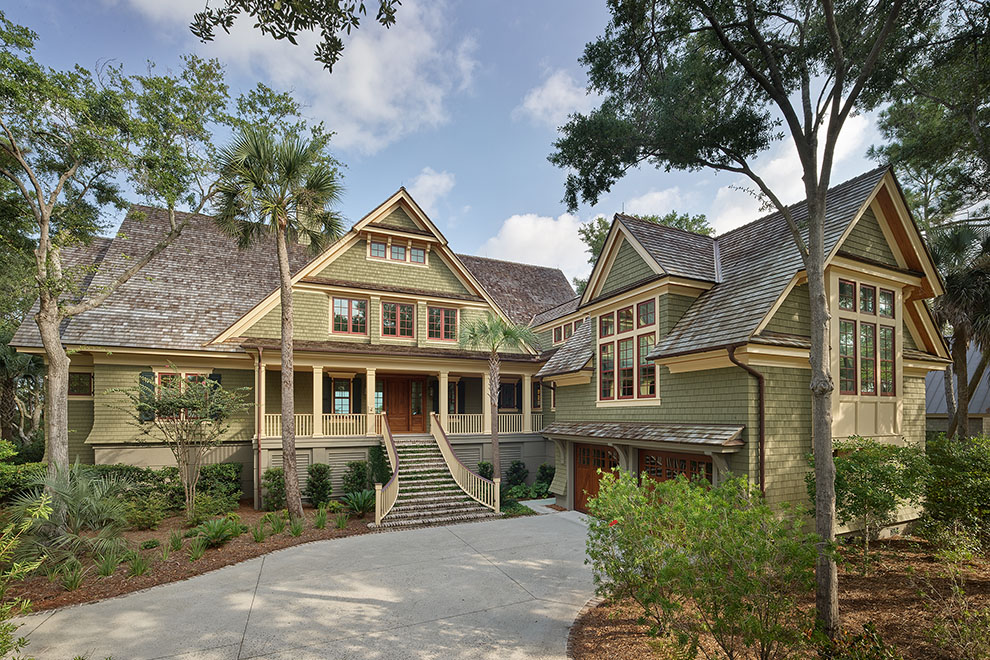 Custom home on High Dunes Lane on Kiawah Island, SC - Camens Architectural Group