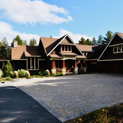 Architecture Firms In The AdirondacksResidential Front Elevation