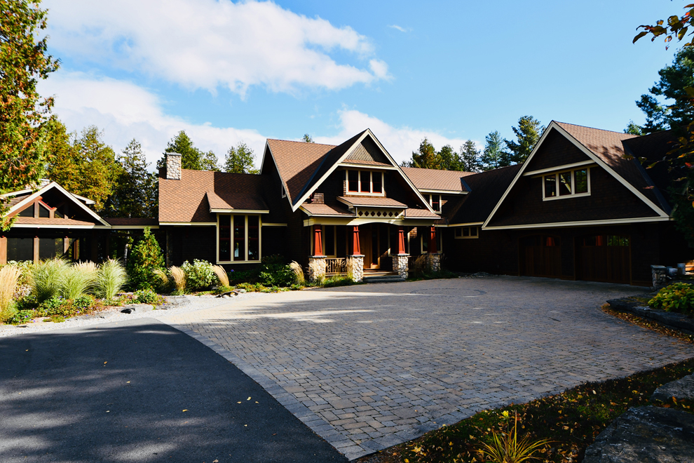 Architecture Firms in the AdirondacksResidential Front Elevation
