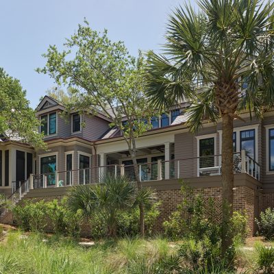 Marc Camens Chief Architect Kiawah Island 173 High Dunes Lane Rear Elevation