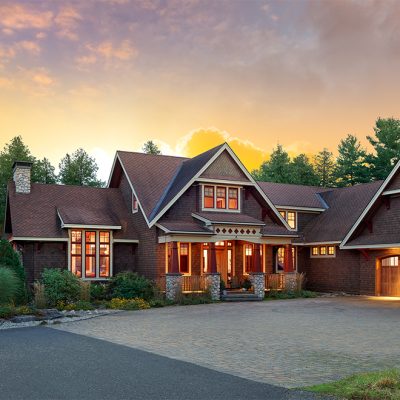 Architecture Firms In Lake Placid NY | Obenaus 87940 Dusk