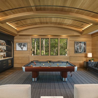 Charleston SC Contemporary Architecture Kiawah Island Holger Obenaus 92128 Game Room Pool Table Straigt On Full